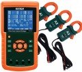 Extech PQ3450-2 3-Phase Power Analyzer/Data Logger Kit with set of 3 CTs, 200 A-