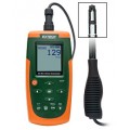 Extech AN500-NIST Hot Wire CFM/CMM Thermo-Anemometer,  -