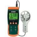 Extech SDL300Metal Vane Thermo-Anemometer/Data Logger,  -