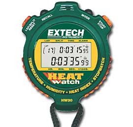 Extech HW30 Humidity/Thermometer Stopwatch-