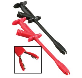 Extech TL740 Industrial Plunger Style Test Clip Set-