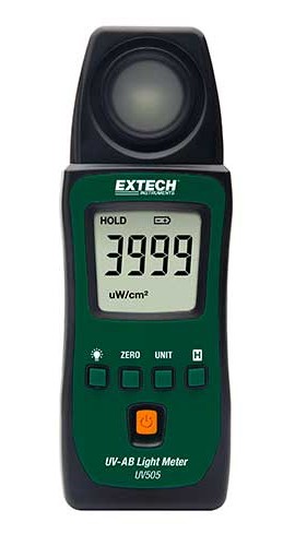 Extech UV505 Pocket UV-AB Light Meter-