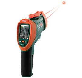 Extech VIR50-NIST Dual Laser IR Video Thermometer,-