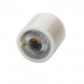 EZRED 505BTSSHQD Power Post Brush, bent tooth, quick-disconnect steel shaft-