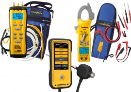 Fieldpiece COMBO-FIELD-KIT5 Combustion Kit with manometer and clamp meter-