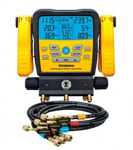 Fieldpiece SM382V and HR3 Manifold and Open Valve Hoses Kit-