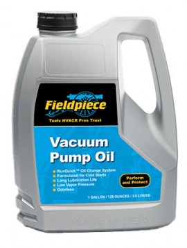 Fieldpiece OIL128 Vacuum Pump Oil, gallon-