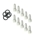 Fieldpiece RFL2 Replacement Filter and O-ring Kit, 10-pack filters, 5-pack O-rings-