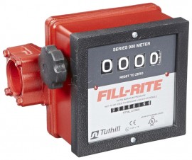 FILL-RITE 901CL1.5 Mechanical Flow Meter, 23 to 151 LPM, 1-1/2" ports-