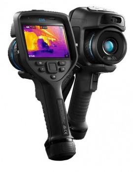 FLIR 78504-0301-NIST E95 Advanced Thermal Imaging Camera with NIST Certificate Calibration and 17 and 29 mm Lenses, 464 x 348 Resolution, 24&amp;deg; x 18&amp;deg; and 14&amp;deg; x 10&amp;deg;-