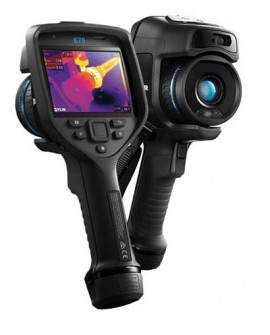 FLIR 78505-0101-KIT E75 Advanced Thermal Imaging Camera with MSX, 320 x 240 Infrared Resolution, 24&amp;deg; and 42&amp;deg; FOV-