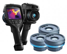 FLIR E75 Thermal Imaging Camera with 14&amp;deg;, 24&amp;deg;, &amp; 42&amp;deg; Interchangeable Lenses, 320 x 240-