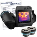 FLIR T530-24-14-42-NIST Professional Thermal Imaging Camera with 24/14/42&amp;deg; lenses, 320 x 240, 4 to 1202&amp;deg;F-