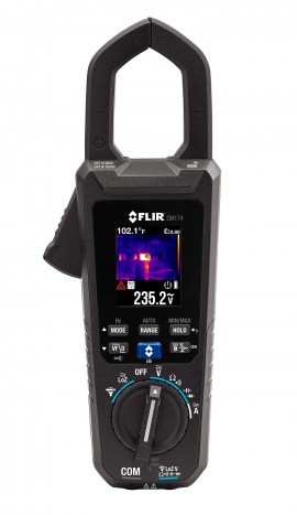 FLIR CM174 True RMS AC/DC Clamp Meter with IGM, 600A-
