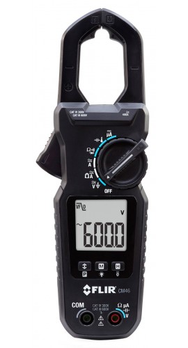 FLIR CM44 True RMS AC/DC Clamp Meter with Accu-Tip and Temperature-