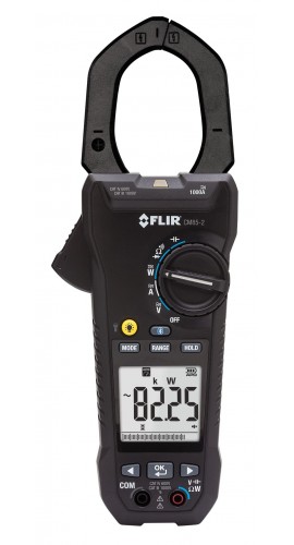 FLIR CM85-2 True RMS Power Clamp with Bluetooth connectivity, 1000 A-