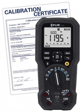 FLIR DM91TRMS Industrial Multimeter, 1000 V,  -