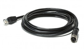 FLIR T128390 Ethernet Cable, M12 to RJ45, 6.56'-