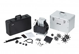 FLIR VS80-KIT-9 Videoscope Kit with 98' plumbing spool camera probe and 7" display-