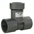 FLOMEC 146020‐511 PVC Spare Housing Tee for the QS200-20, 2&amp;quot;-