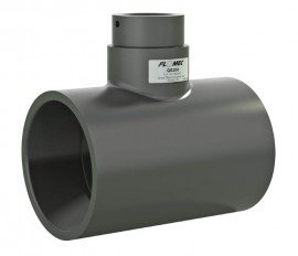 FLOMEC 146040‐512 PVC Spare Housing Tee for the QS200-40, 4&amp;quot;-