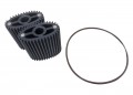 FLOMEC 15241021 OM100 PPS Rotor Set, 4&quot;, viton seal-