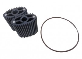 FLOMEC 15242104 OM025P Rotor Set, 1", PPS, nitrile seal-