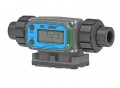 FLOMEC G2P-05-I-Q Turbine Flow Meter with pvdf body and display, &amp;frac12;&quot;, ISO7-