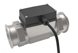 FLOMEC G2S-10-T-P Turbine Flow Meter with stainless steel body and tri-clamp, 1-1/2", 1"-