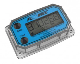 FLOMEC G2Z10XQ9GMA Display for pvdf turbine flow meter, Q9, 1&quot;-