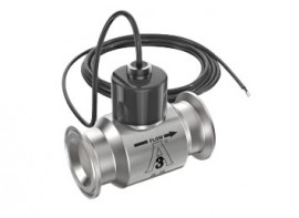 FLOMEC G-150-3A-2 GSCPS Series Turbine Flowmeter 3A with magnetic pickup, stainless steel, 1.5&quot; tri-clamp, 1.5&quot; sanitary turbine, 2-wire-