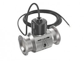 FLOMEC G-200-3A-3 GSCPS Series Turbine Flowmeter 3A with magnetic pickup, stainless steel, 2&quot; tri-clamp, 2&quot; sanitary turbine, 3-wire-