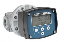 FLOMEC OMA-015-T-P Oval Gear Flowmeter Medium Capacity with stainless steel body, and sanitary fittings, &amp;frac12;&quot;-