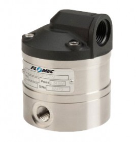 FLOMEC OMA-018-N-P Oval Gear Flowmeter with aluminum body, 3/8&quot;, FNPT, gallons-