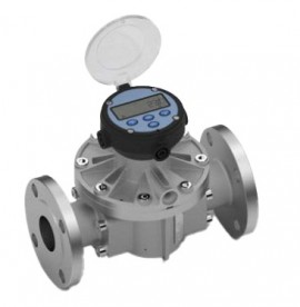 FLOMEC OMS-040-N-R14 Oval Gear Flowmeter with stainless steel body and female NPT, 1-1/2&amp;quot;, default to gallon-