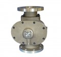 FLOMEC OMS-080-F-P Oval Gear Flowmeter with stainless steel body and 150 ANSI flange, 3&amp;quot;, liters-