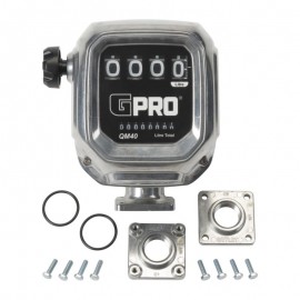 FLOMEC QM40-N-L QM Series Meter, 1" (25 mm), NPT aluminum, litres-