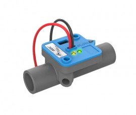 FLOMEC QS1-10-S-P QS100 Insertion Ultrasonic Flow Meter, PVC, spigot, 1&amp;quot;, 2-wire-