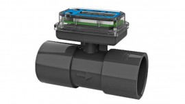 Flomec TM20SQ9GMC TM Series Water Meter, 2" spigot, Q9 2-button computer-