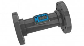 Flomec TM30DQ9GME TM Series Water Meter, 3" DIN flange, Q9 2-button computer-