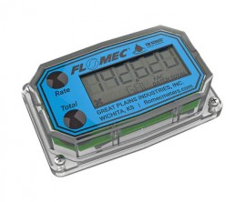 FLOMEC TM Series Display for the 3&amp;quot; TM flow meter, Q9, gallon-