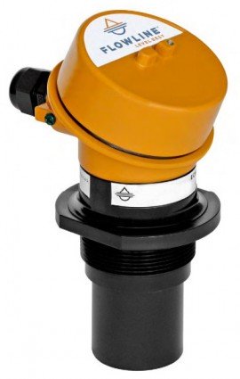 Flowline EchoTouch US06 Reflective Ultrasonic Liquid Level Transmitter with USB adapter, 19.6&#039;, 2&amp;quot; NPT-