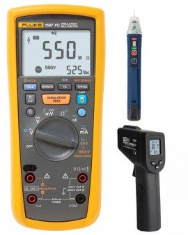 Fluke 1587FC Insulation Multimeter Kit - Includes FREE Products with Purchase-