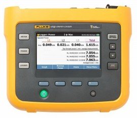 Fluke 1732/EUS Three-Phase Electrical Energy Logger with current probes-