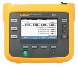 Fluke 1734/B Three Phase Electrical Energy Logger, WiFi-