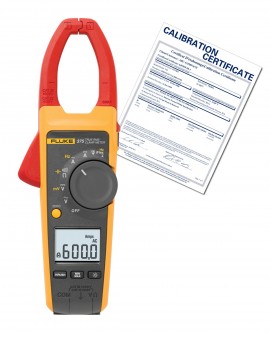 Fluke 375-NIST True RMS AC DC Clamp Meter, -