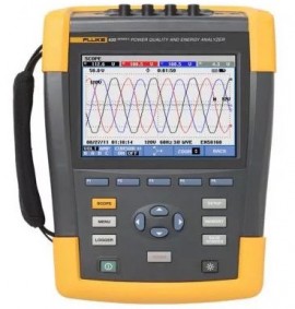 Rental &amp;ndash; Fluke 435-II 3 Phase Power Quality and Energy Analyzer with Carrying Case-