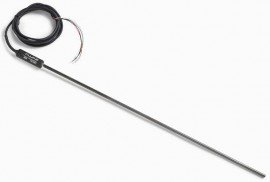 Fluke 5626-20-J Secondary Standard Platinum Resistance Thermometer (PRT) with Banana Plugs, 20in, 100&amp;Omega;-