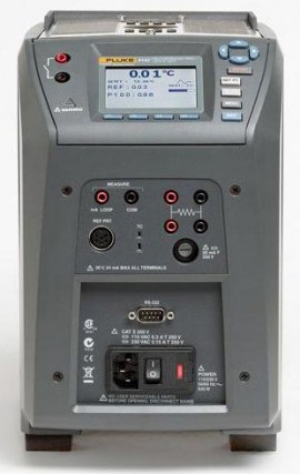 Fluke 9142-E-P-156 Field Metrology Well with E Insert (Model 9142-INSE) and Process Electronics, -25 to 150&amp;deg;C-