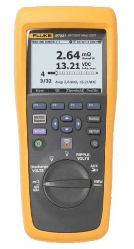 Fluke BT521ANG-LTE Advanced Battery Analyzer with angled probes-